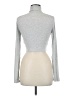 Garage Silver Long Sleeve Turtleneck Size M - photo 2