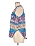 Lush Blue Sleeveless Blouse Size L - photo 5