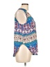 Lush Blue Sleeveless Blouse Size L - photo 4