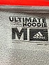 Adidas 100% Polyester Gray Sweatshirt Size M - photo 7
