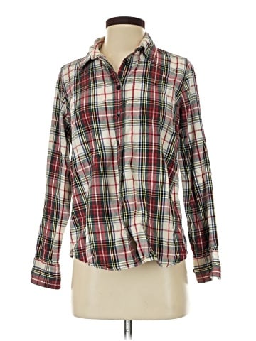 L.L.Bean Long Sleeve Button-Down Shirt (view 1)
