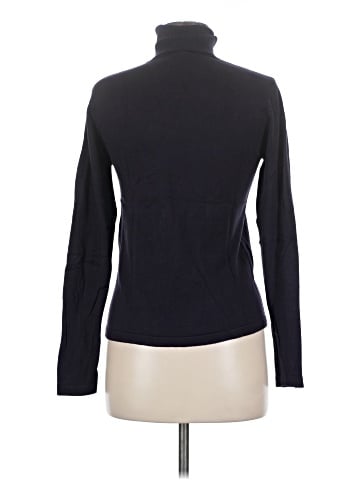 City Silk Long Sleeve Turtleneck (view 2)
