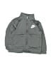 Nike 100% Polyester Gray Zip Up Hoodie 9-12 MO / 12 MO - photo 1