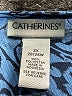 Catherines 100% Polyester Blue 3/4 Sleeve Blouse Size 3X - photo 7