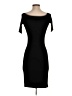 Splendid Solid Black Cocktail Dress Size S - photo 2