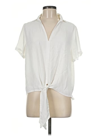 Shinestar Short Sleeve Blouse (view 1)