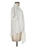 Shinestar 100% Polyester Ivory Short Sleeve Blouse Size M - photo 4
