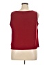 Studio I 100% Polyester Burgundy Sleeveless Blouse Size 16 - photo 2