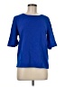 Shein Blue 3/4 Sleeve Top Size 6 - photo 1