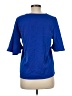 Shein Blue 3/4 Sleeve Top Size 6 - photo 2