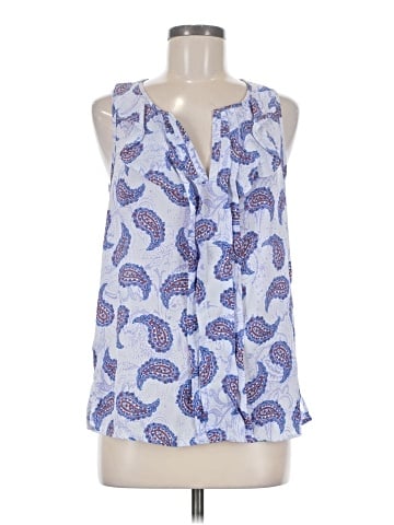 Skies Are Blue Sleeveless Blouse (view 1)