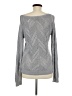 Olive and Oak Chevron-herringbone Silver Pullover Sweater Size M - photo 2