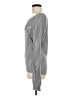 Olive and Oak Chevron-herringbone Silver Pullover Sweater Size M - photo 5