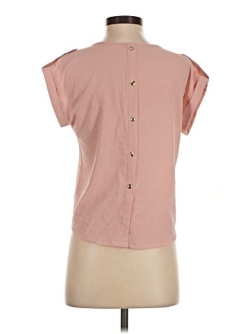 Chocolate Short Sleeve Top (view 2)