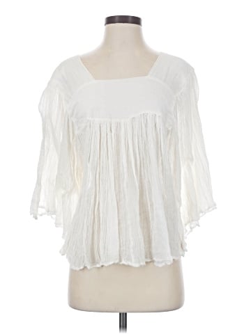 Jen's Pirate Booty 3/4 Sleeve Blouse (view 1)