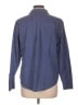 L.L.Bean 100% Cotton Polka Dots Blue Long Sleeve Button-Down Shirt Size L - photo 2