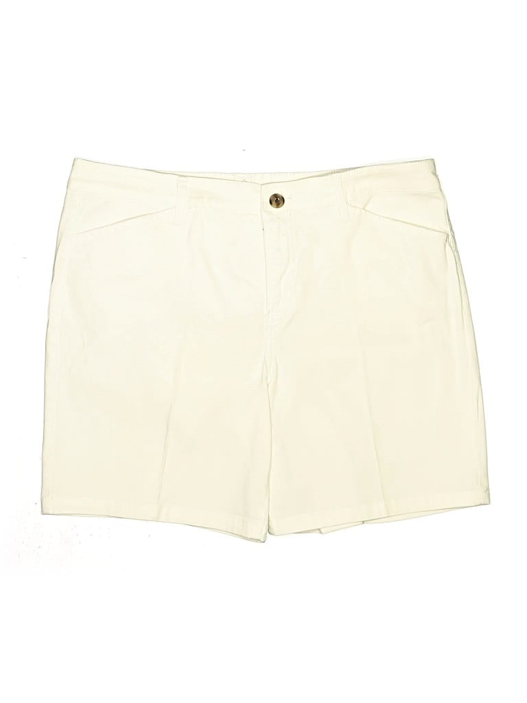Pre-owned St. John's Bay Shorts In Ivory