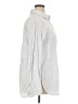 Max Studio Stripes Silver Long Sleeve Blouse Size XL - photo 4