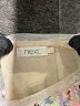 Next 100% Polyester Silver Dress Size 6 - photo 3