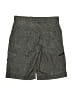 Lee 100% Polyester Chevron-herringbone Gray Cargo Shorts Size 10 - photo 2