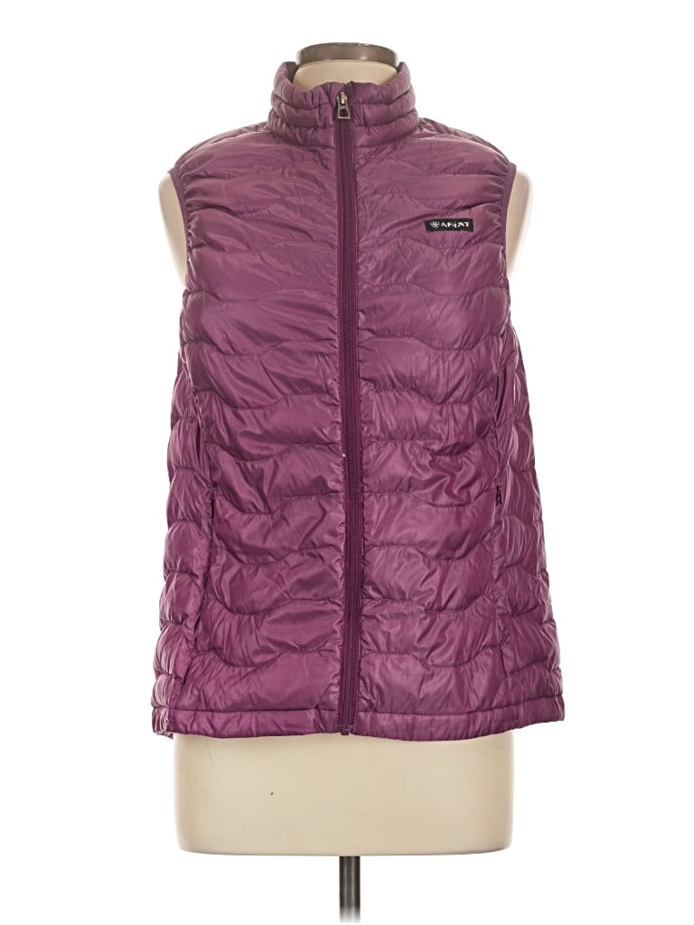 Pre-owned Ariat Vest In Purple