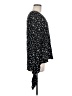 Hinge 100% Rayon Black Long Sleeve Blouse Size M - photo 4