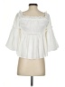 JOA Ivory 3/4 Sleeve Blouse Size XS - photo 2