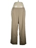 Alia Solid Tan Casual Pants Size XL (estimated) - photo 1