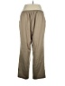 Alia Solid Tan Casual Pants Size XL (estimated) - photo 2