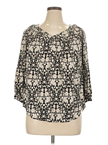 St. John's Bay 3/4 Sleeve Blouse (view 1)