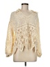 Solitaire 100% Acrylic Ivory Cardigan Size M - photo 1