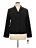 JM Collection 100% Polyester Black Blazer Size 14 - photo 1