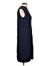 Halogen Solid Blue Casual Dress Size L (petite) - photo 4