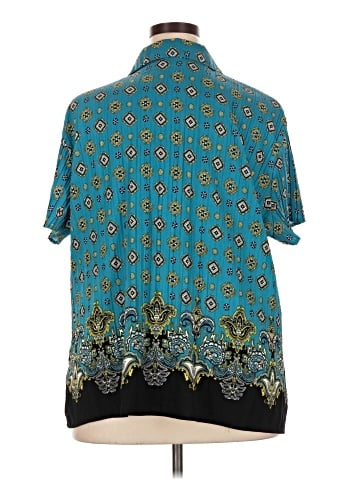 Apt. 9 Short Sleeve Blouse (view 2)