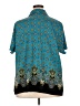 Apt. 9 Paisley Teal Short Sleeve Blouse Size 2X - photo 2