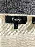 Theory Stripes Ivory Pullover Sweater Size S - photo 7