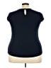 Daniel Rainn Blue Short Sleeve Top Size XXL - photo 2