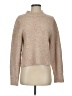 Topshop Solid Tan Turtleneck Sweater Size 4 - 6 - photo 1