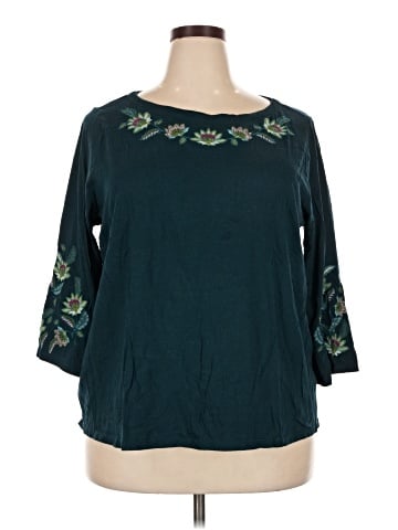 J.Jill 3/4 Sleeve Top (view 1)