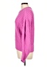 Lumiere 100% Acrylic Solid Pink Pullover Sweater Size L - photo 5