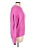Lumiere 100% Acrylic Solid Pink Pullover Sweater Size L - photo 4