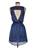 Love Tree 100% Polyester Print Blue Casual Dress Size M - photo 2
