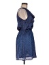 Love Tree 100% Polyester Print Blue Casual Dress Size M - photo 4