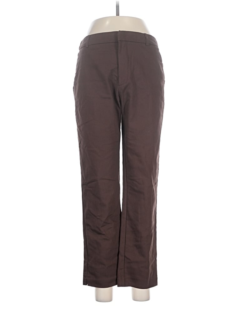Pre-owned Stradivarius Casual Pants In Brown
