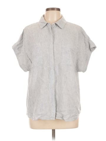 Caslon Short Sleeve Button-Down Shirt (view 1)