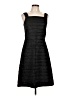Ann Taylor Tweed Black Cocktail Dress Size L (estimated) - photo 1