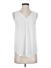Daniel Rainn 100% Polyester White Sleeveless Blouse Size S - photo 1