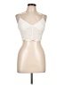 Garage Ivory Sleeveless Blouse Size L - photo 1