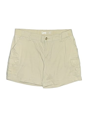Lee Khaki Shorts (view 1)