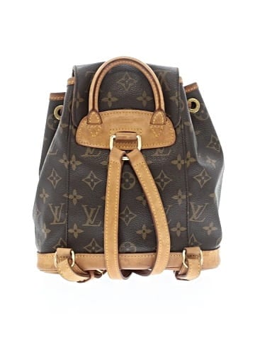 Louis Vuitton Vintage Coated Canvas Mini Montsouris Monogram Backpack (view 2)